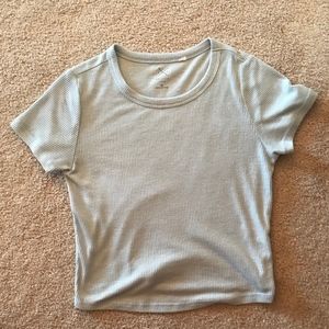 PacSun Light Blue Crop Top XS